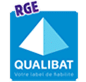 Certification Qualibat RGE : Votre Label de Fiabilité Logo Qualibat RGE bleu avec pyramide stylisée et slogan Votre label de fiabilité pour travaux énergétiques.