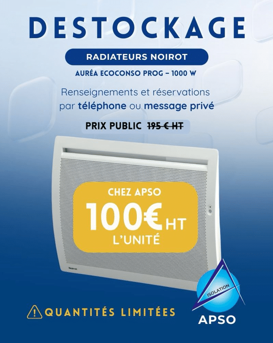 destockage radiateurs
